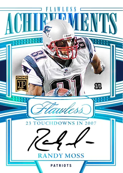 Panini NFL Rugby Star Card Diy Homemade Eli Manning Randy Moss Ray Lewis Signature Collection Card Toys Gift