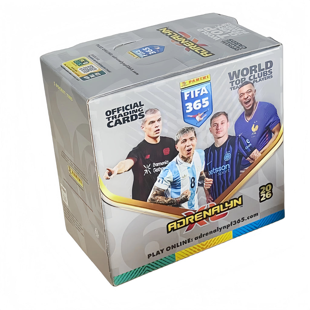 A Random 1pc PANINI Limited Edition FIFA 365 2026 Adrenalyn XL Fat Pack Featuring Official Player Cards, Including Limited Cards