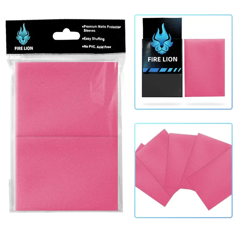100PCS Premium Card Sleeves Matte Card Sleeves Compatible with MTG Pokemon Trading Cards and Sport Standard Sized Board Game