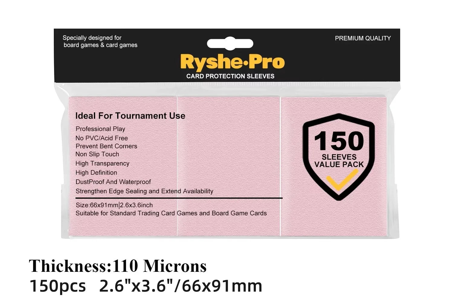 100pcs Trading Card Sleeves Soft Clear Penny Sleeves Perfect for Double-sleeving Compatible with Pokemon Mtg Cards Sport Cards